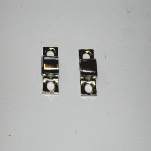 Hood Hinge Ends, Chrome Dodge Truck 1939-1947