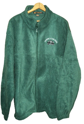 Roberts Motor Parts 8 oz Fleece Hunter Green Large 