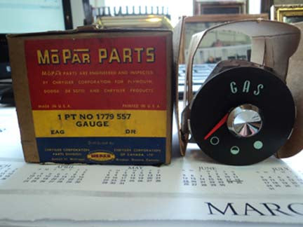 New Old Stock 1957-1958 Plymouth Fuel Gauge