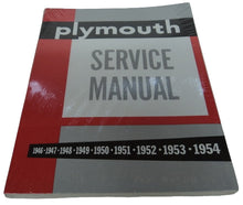 Shop Manual Plymouth Cars 1946-1954