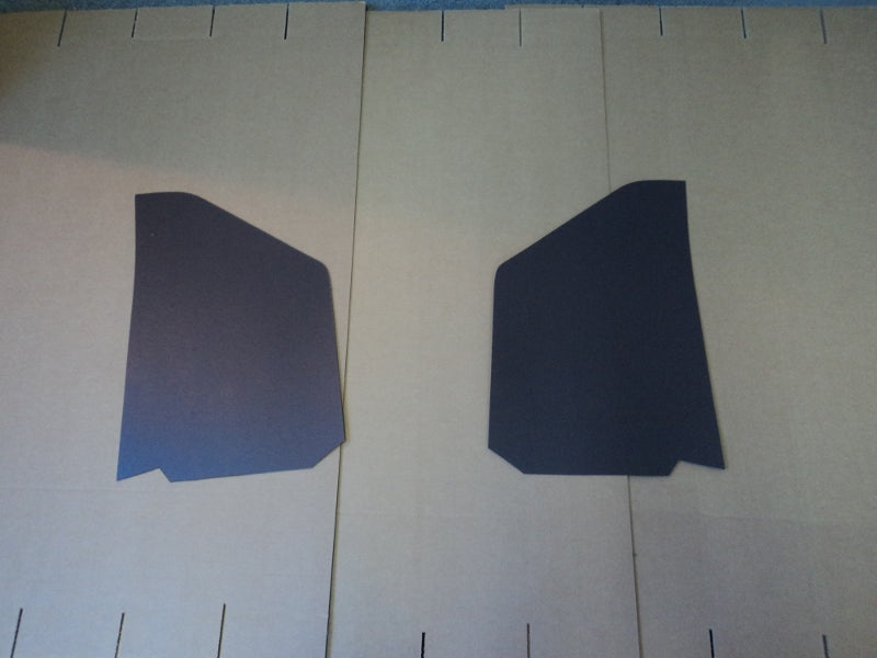 Dodge Truck Kick Panels Brown Pair 1939-1947