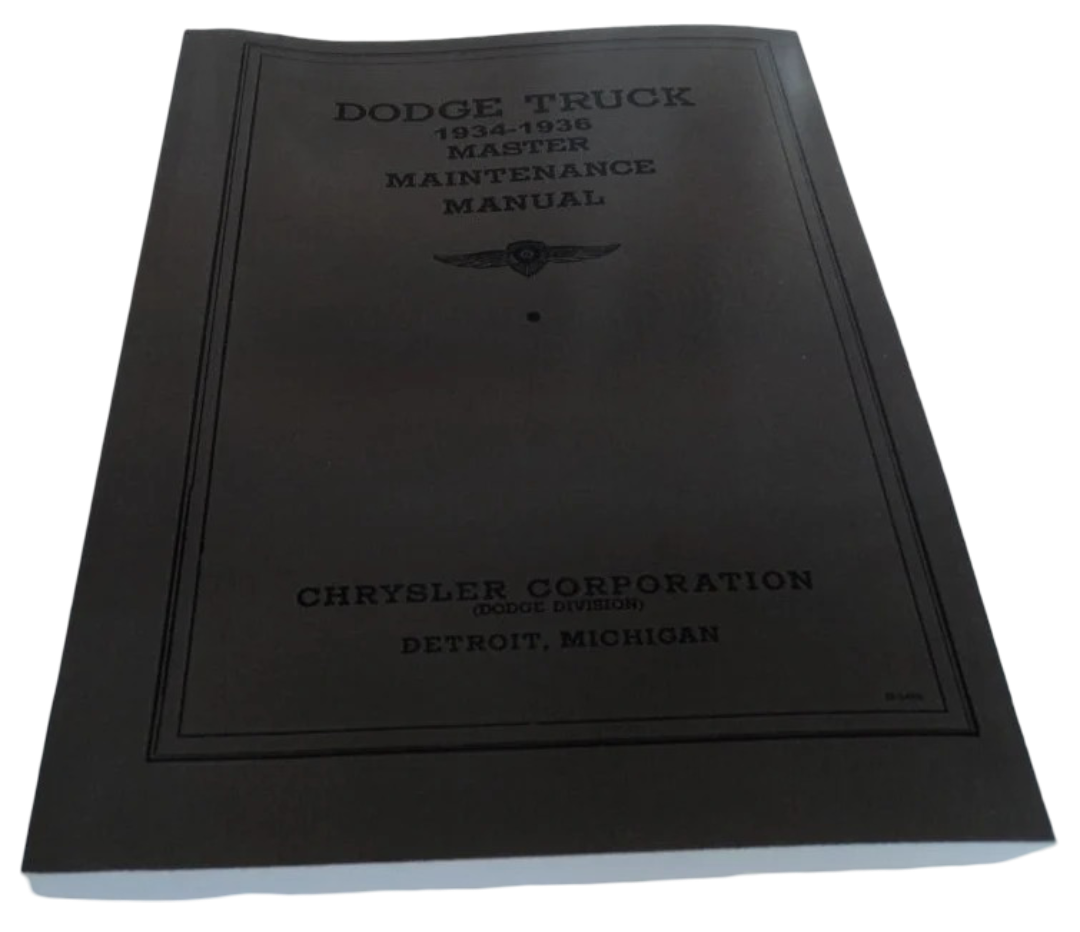 Shop Manual Dodge Trucks 1934-1936