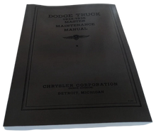 Shop Manual Dodge Trucks 1934-1936