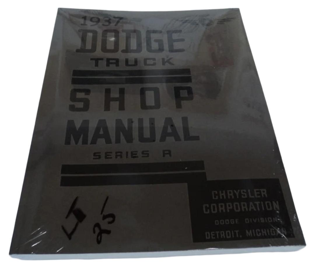 Shop Manual Dodge Trucks 1937