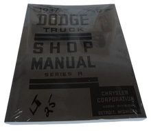 Shop Manual Dodge Trucks 1937