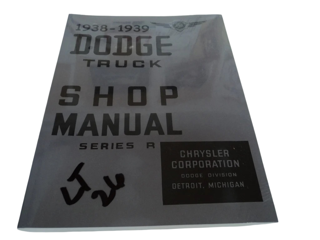 Shop Manual Dodge Trucks 1938-1939