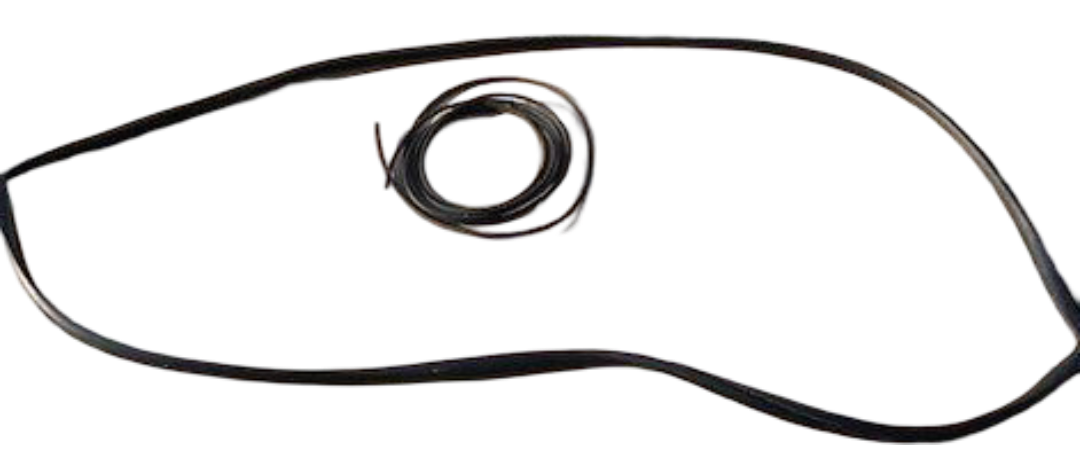 Windshield Rubber One Piece With Locking Strip