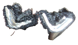 L-Channel for the back side of the vent window rubber Dodge Trucks 1945 to 1965