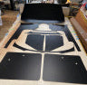 Interior Kit Black Dodge Truck Plymouth Truck 1939-1947 Headliner, Door Panels, Kick Panels, Panels By The Windshield And The Panels Around The Rear Window, Also Includes Fasteners.