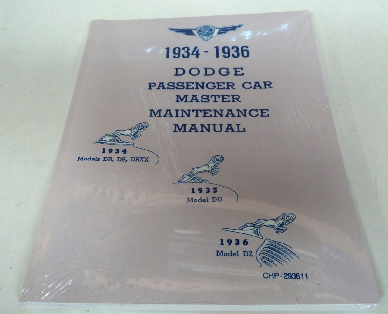 Shop Manual Dodge Cars 1934-1936