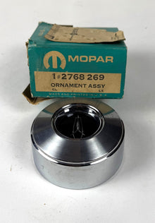 NOS Horn Ornament 1966 Plymouth Barracuda Signet 2768269