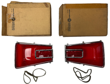 New Old Stock Tail Light Lenses for 1966 Dodge Coronet Models Mopar #2585095 & 2585096