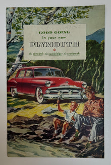 Original 1951 Plymouth "Good Going in your new Plymouth" Owner's Guide #D-13513