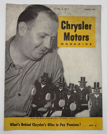 Original 1950 Chrysler Motors Employee Magazine Vol. 16, No. 8