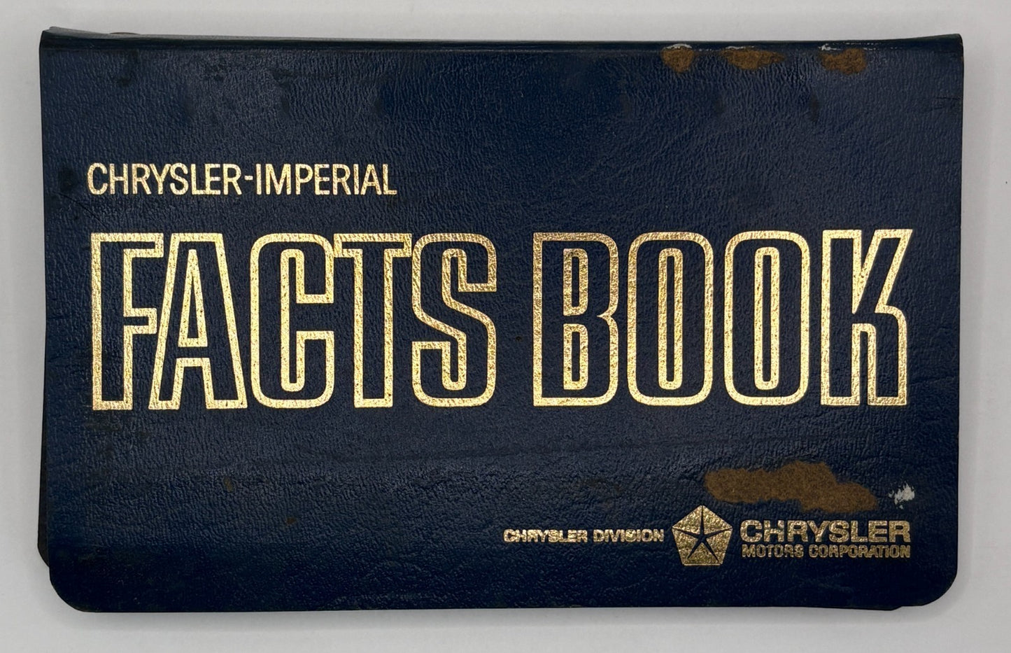 Original 1964 Chrysler-Imperial Facts Book #A-35450