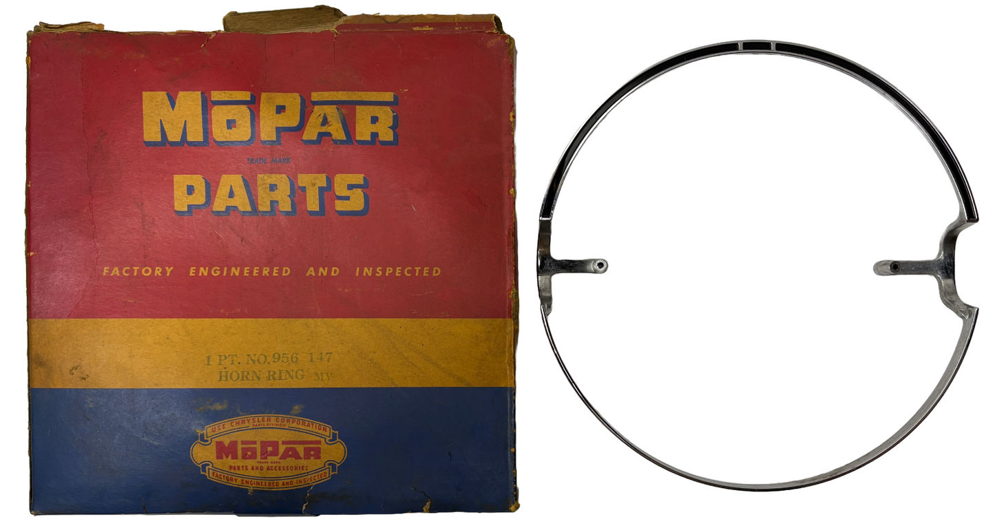New Old Stock Horn Ring for 1942-48 DeSoto Models Mopar #956147