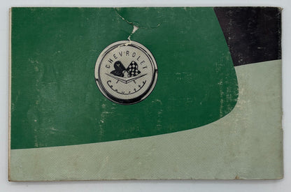 Original 1960 Corvette Operations Manual