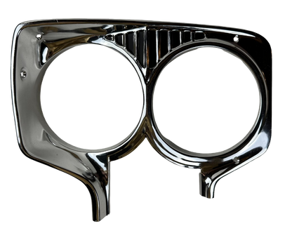 New Old Stock Left Headlight Bezel for 1966 Plymouth Fury Models Mopar #2578225