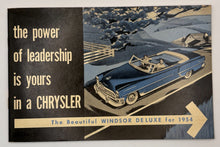 Original 1954 Chrysler Windsor Deluxe Sales Brochure #D-14750