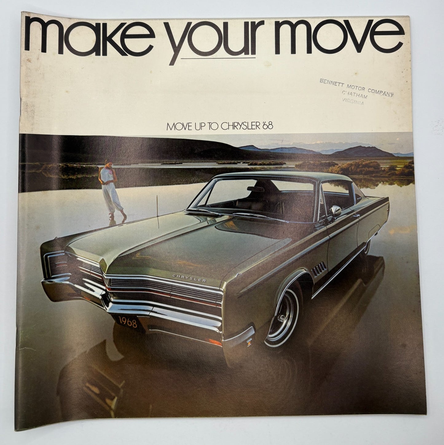 Original 1968 Chrysler "Make Your Move" Sales Brochure 81-005-8033