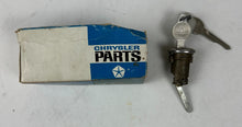 New old stock deck lid lock & key for 1965 Plymouth Mopar #2583159