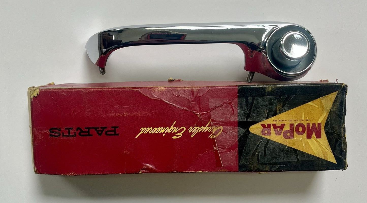 New Old Stock Left Outside Door Handle for 1955 Models Mopar #1681851