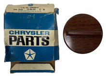 New Old Stock Wood Grained Gas Cap for 1966-70 Models Mopar #2883819