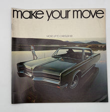 Original 1968 Chrysler "Make Your Move" Sales Brochure #81-005-8034