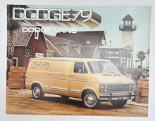 Original 1979 Dodge Vans Sales Brochure #81-307-9032