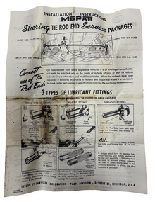 New Old Stock Tie Rod End Drag Link for 1948-56 Dodge Truck Models #1238406