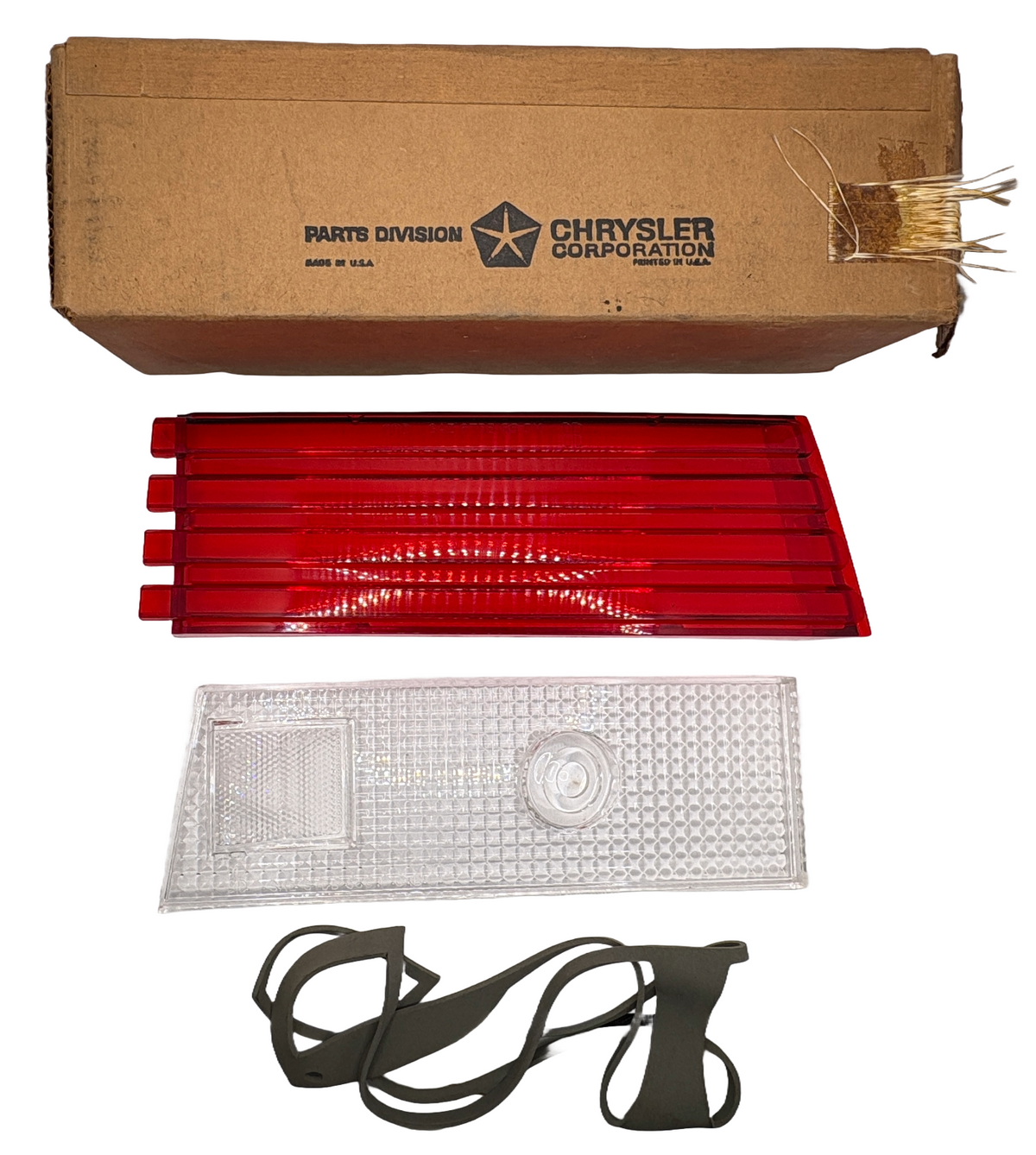 New Old Stock Left Hand Tail Lamp Assembly for 1966 Chrysler 300 #2575 ...
