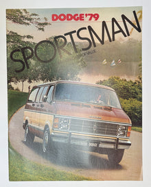 Original 1979 Dodge Sportsman "Dodge '79 Sportsman" Mopar #81-307-9038