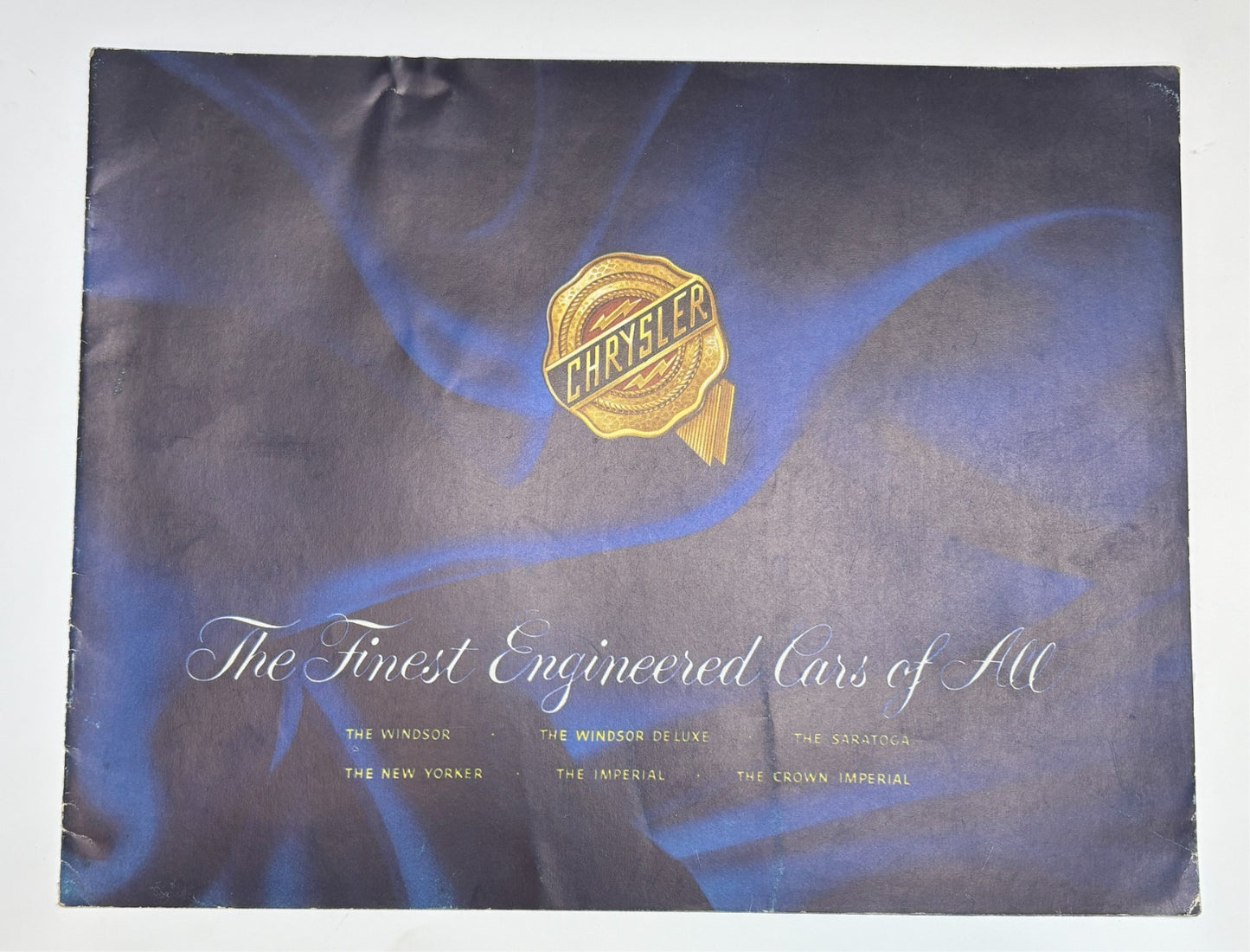 Original 1952 Chrysler "The Finest Engineered Cars of All" Chrysler #CS-285