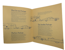 Original 1972 Chrysler-Plymouth Trailer-Towing Packages 81-505-2032