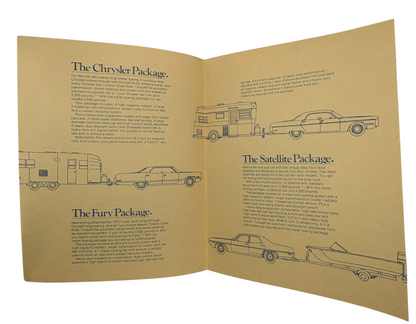 Original 1972 Chrysler-Plymouth Trailer-Towing Packages 81-505-2032
