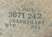 New Old Stock Crankshaft for 1973 440 Engine Models Mopar #3671242