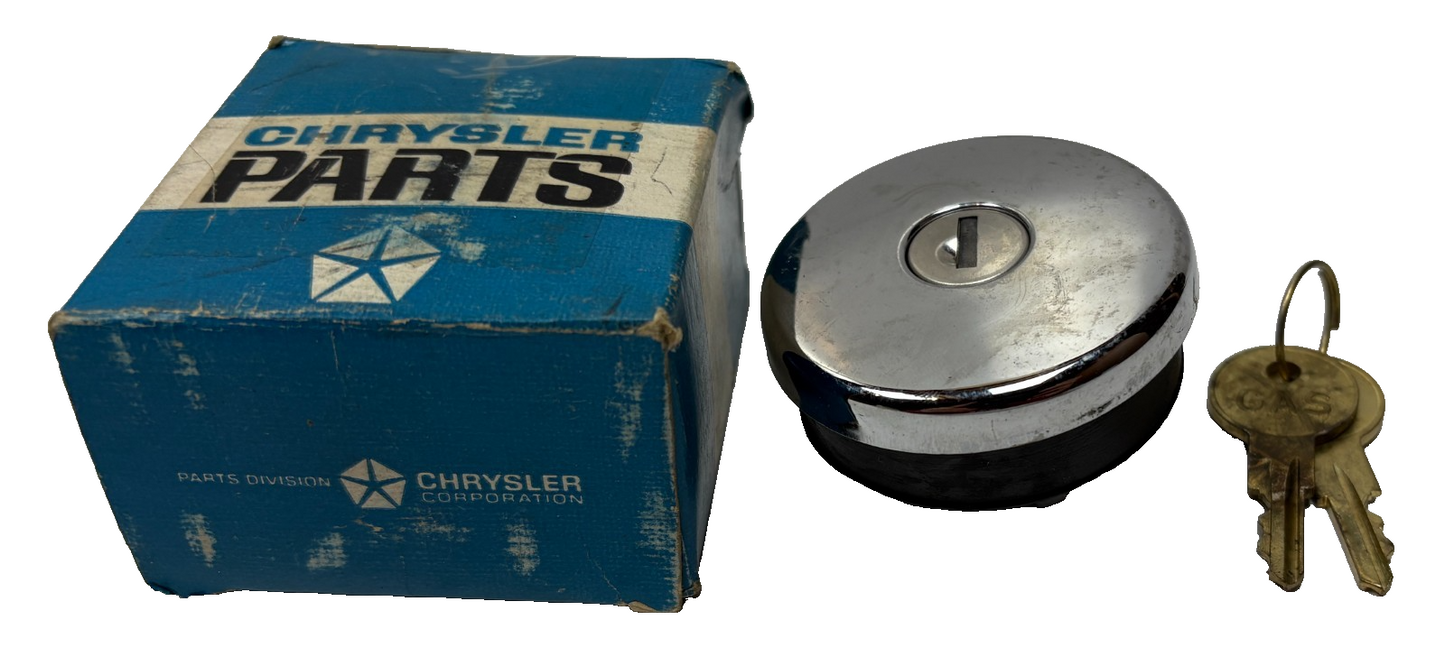 New Old Stock Locking Gas Cap for 1970-72 B & C Body Models Mopar #3404651
