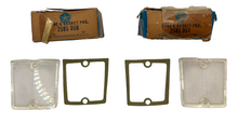 New Old Stock Back Up Light Lens Pair for 1966 Plymouth Valiant #2585050/2585051