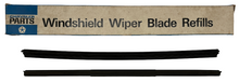 New Old Stock Wiper Blade Refill Pair for 1960-62 Valiant & Lancer #2196333