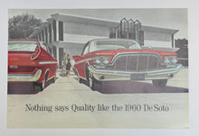1960 DeSoto "Nothing Says Quality Like The 1960 DeSoto" Brochure #81-105-0002