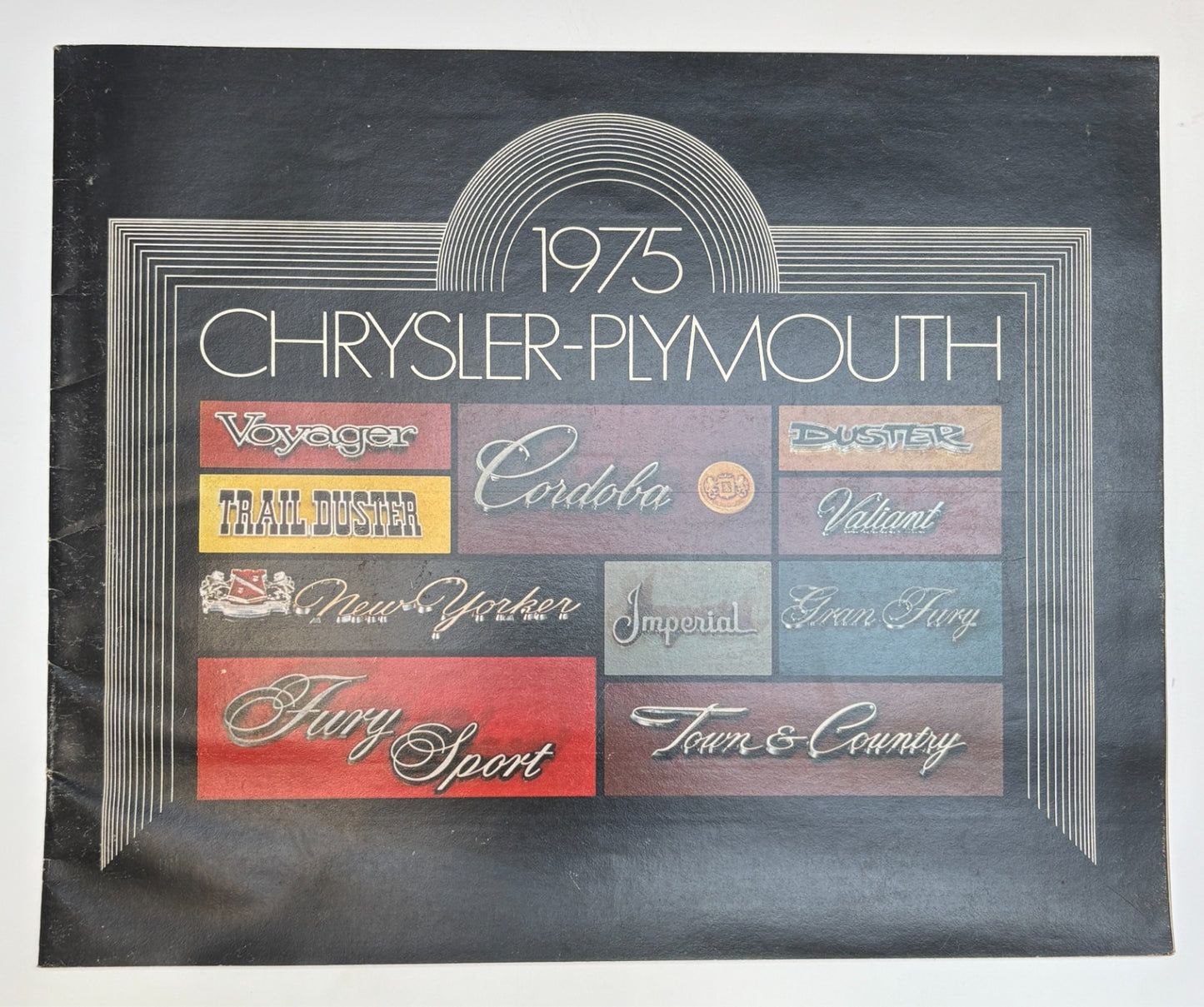 1975 Chrysler Plymouth Brochure #81-005-7080 Voyager Valiant Cordoba