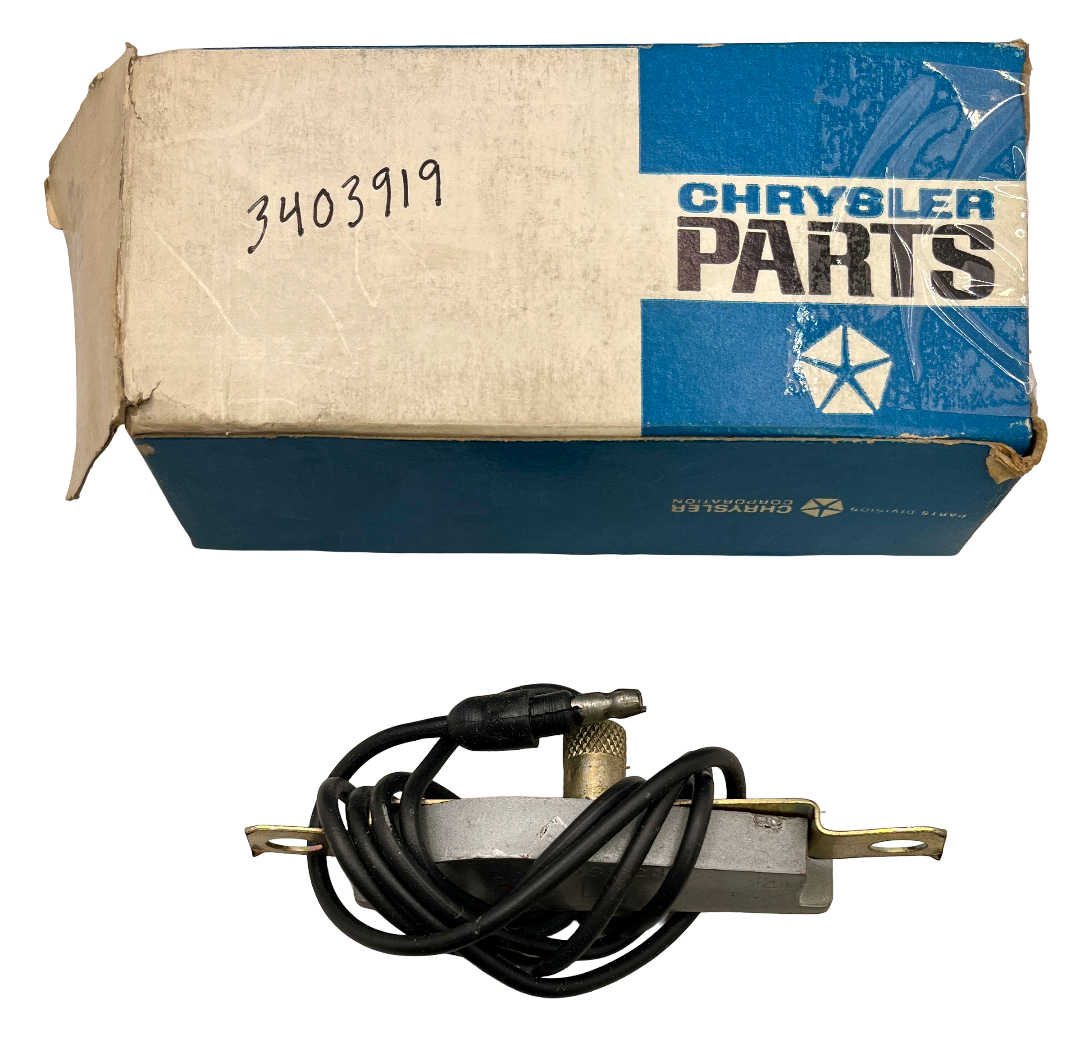 New Old Stock Left Hood Turn Signal Lamp for 1970 Plymouth Fury Models #3403919