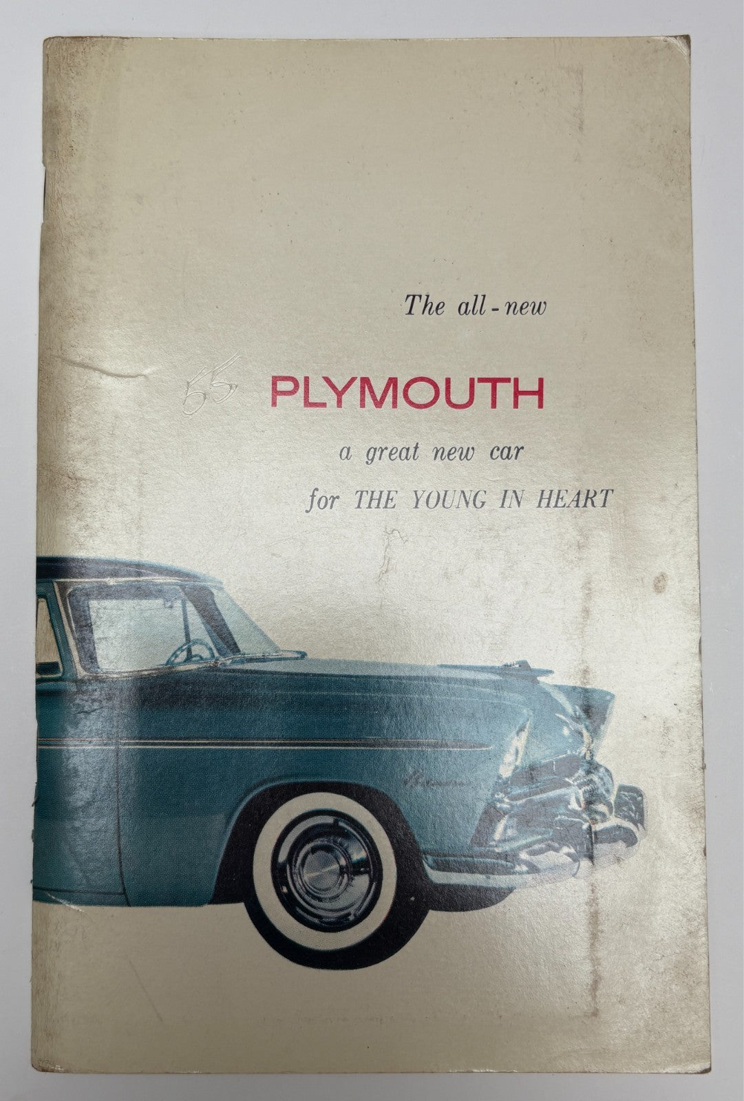 Original 1954 Plymouth "The all-new Plymouth" #P55101