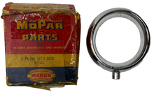 New Old Stock Hood Ornament Chrome Ring for 1951-52 Chrysler Models #1373209