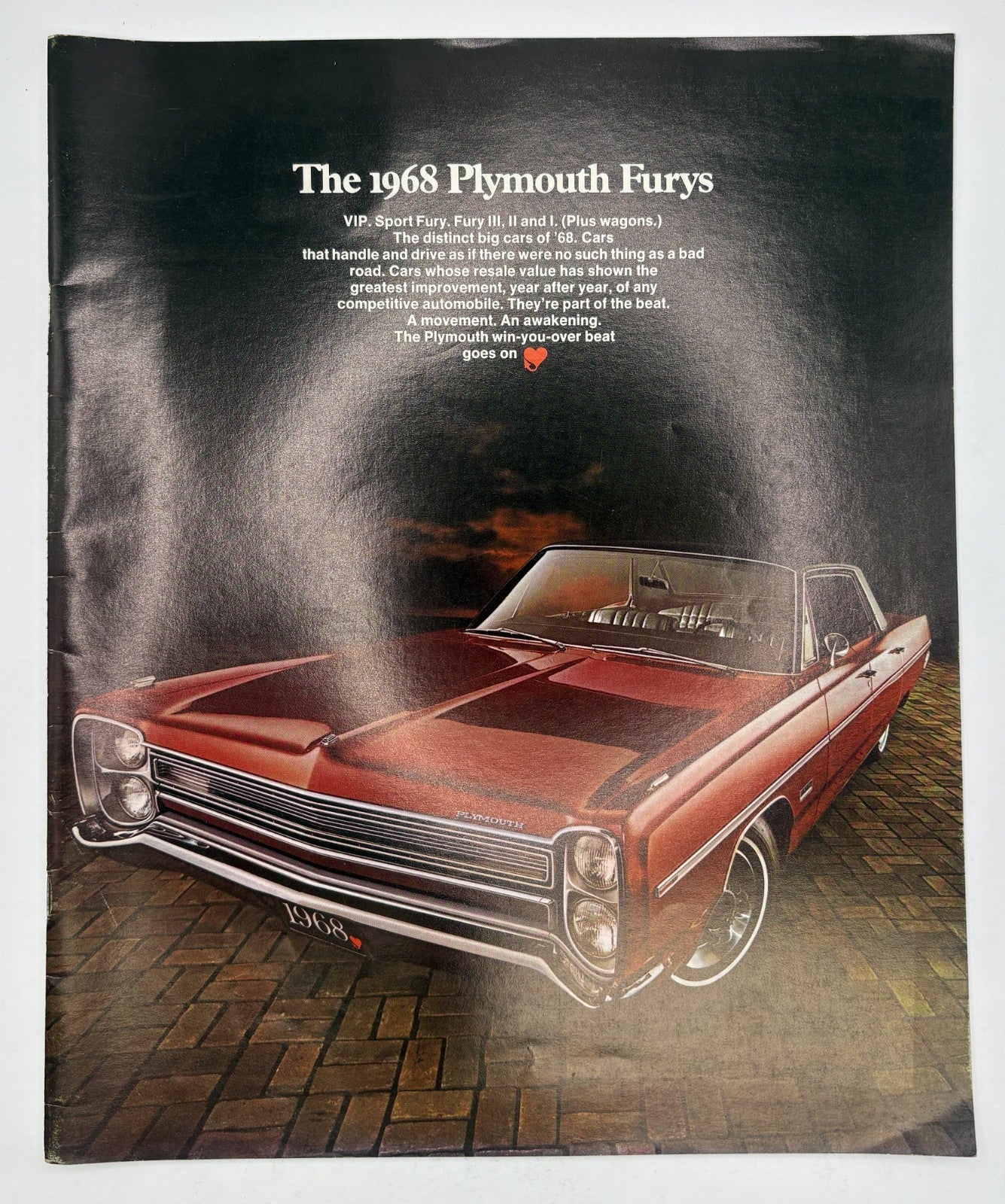 Original 1968 Plymouth Fury Sales Brochure 81-505-8022