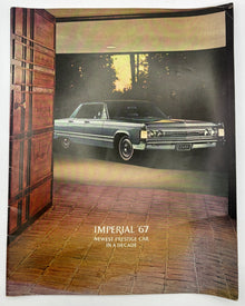 Original 1967 Chrysler Imperial Sales Brochure 81-005-7035