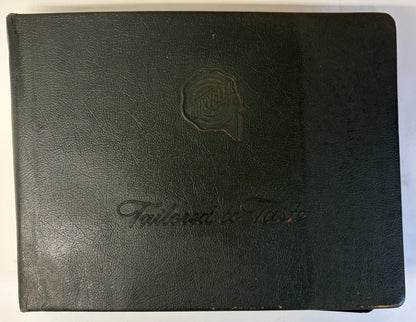 Original 1954 Chrysler "Tailored to Taste" Upholstery Book