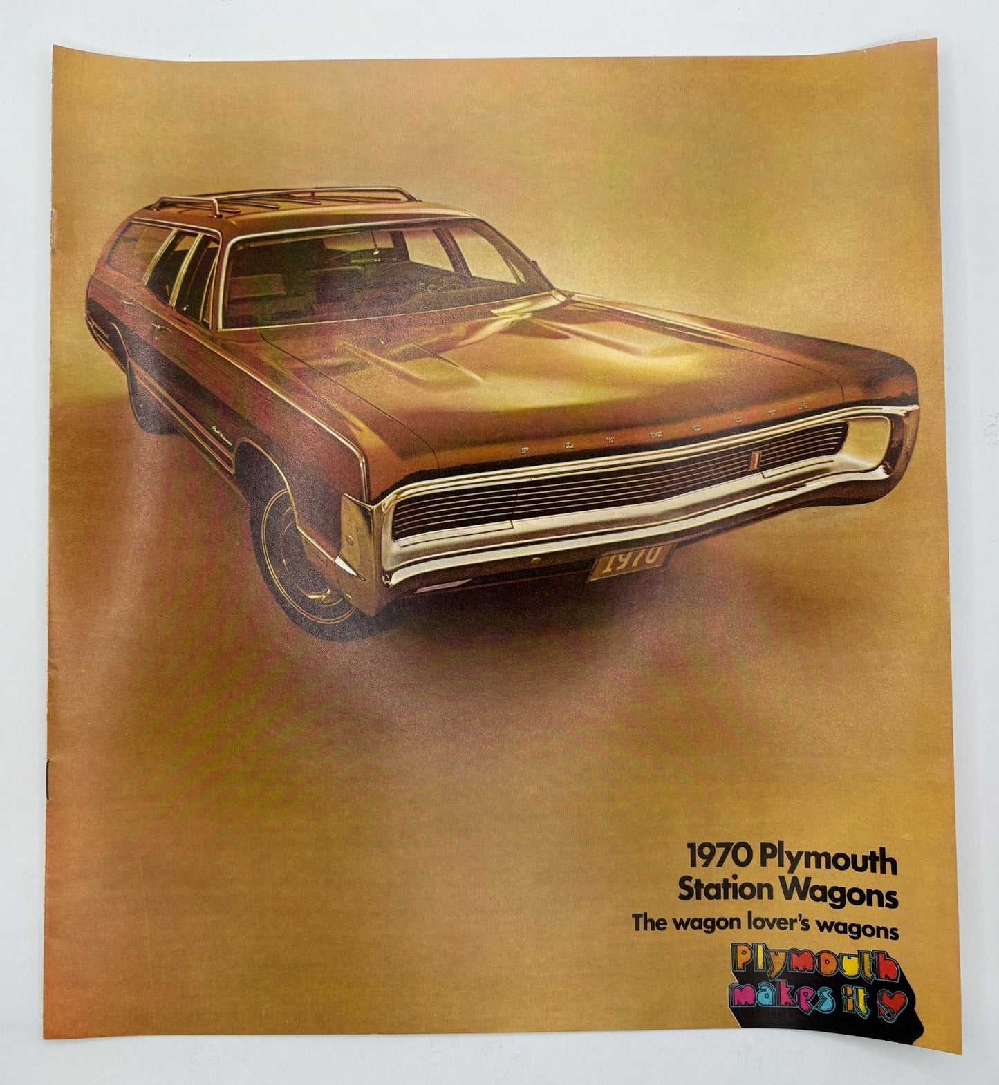 Original 1970 Plymouth Station Wagons Sales Brochure 81-505-0050
