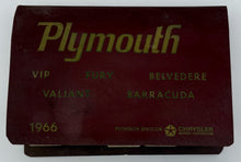 Original 1966 Plymouth Color Upholstery Dealer Album