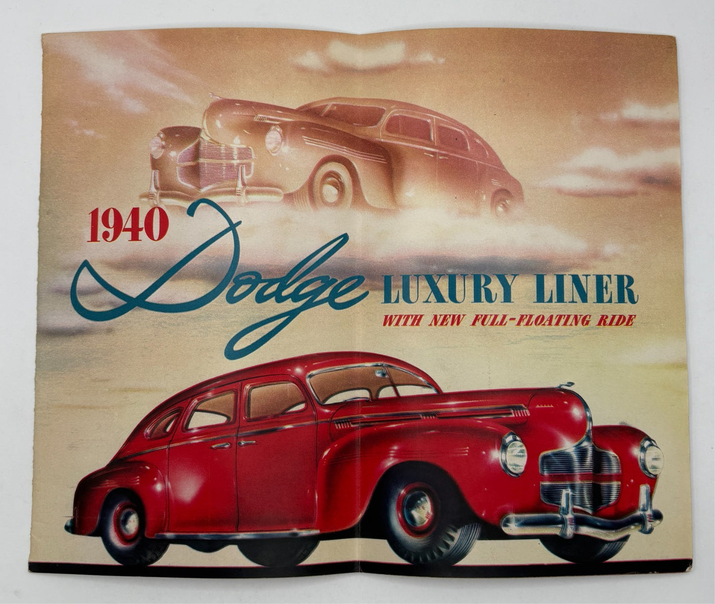 Original 1940 Dodge Luxury Liner Sales Brochure #501-100M-10-39